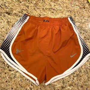 Nike Dri-fit NCAA Texas Longhorns Running Shorts‎ S